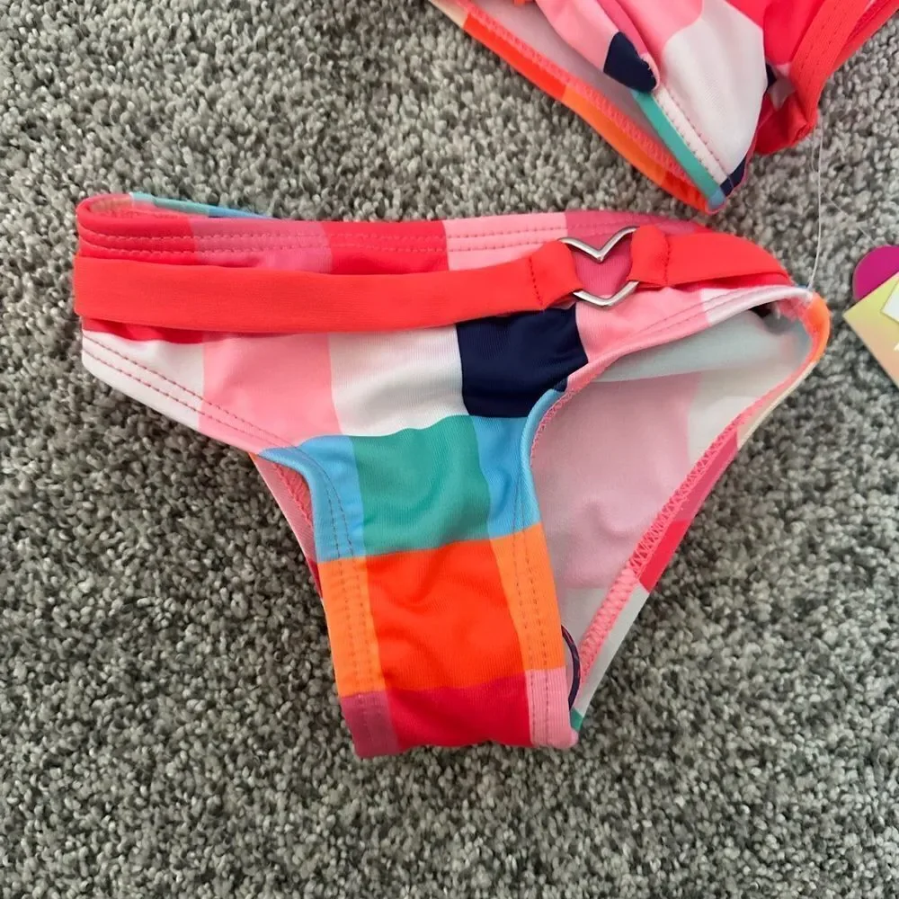 Pink Platinum Multicolor Bikini Set